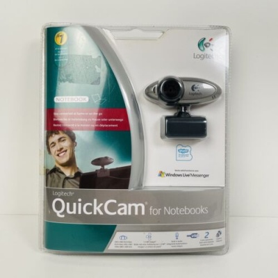 Logitech Quickcam For Notebooks with Built in Microphone RRP £13.99 CLEARANCE XL £9.99